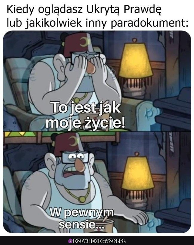 oglądając ukrytą prawdę...