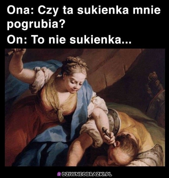 Czy ją pogrubia?