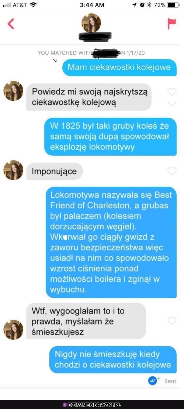 To naprawdę dobra ciekawostka