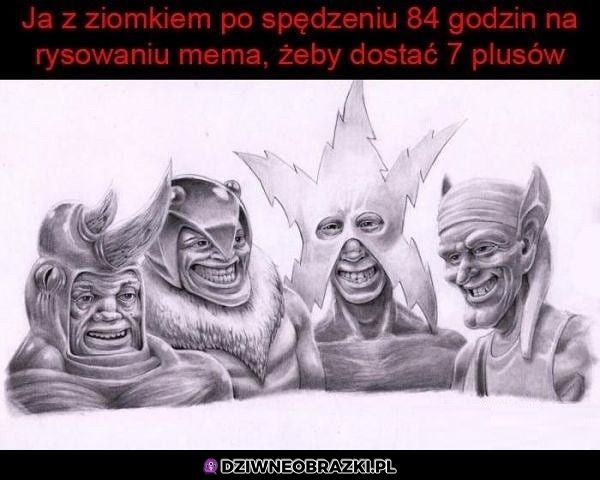 Ja z ziomkami - wersja rysowana