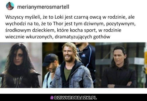 Kto tu jest czarną owcą?