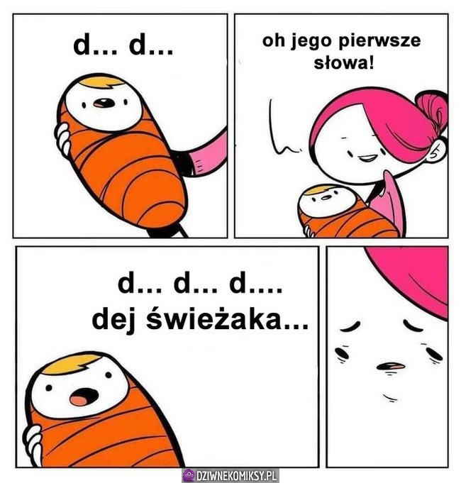 Pierwsze słowo Brajana