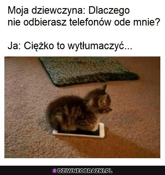 No nie odbiorę