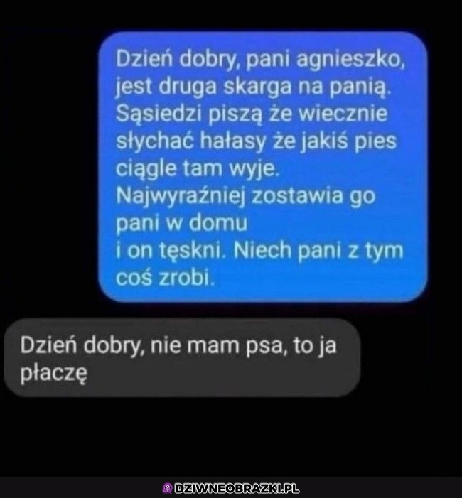 Ach, to okej, ale ciszej proszę