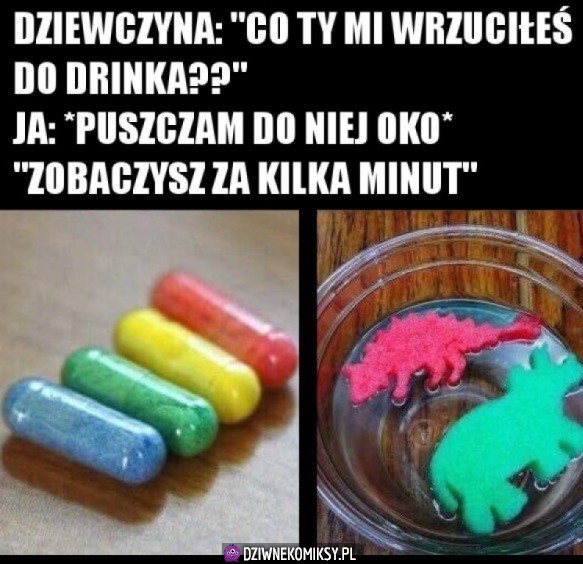 Piguła w drinku