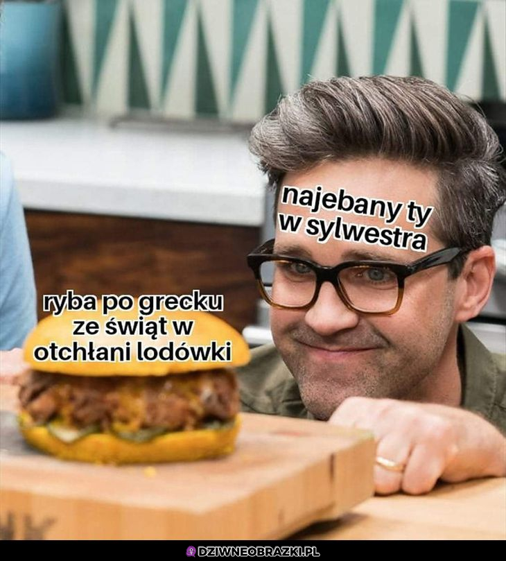 Kiedy zaglądasz najebany do lodówki