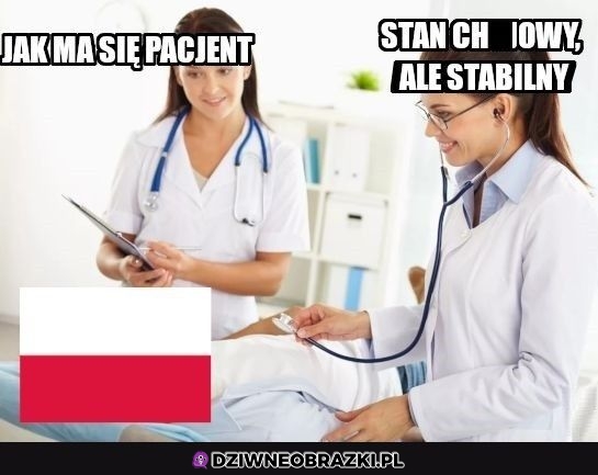 Tak się ma pacjent