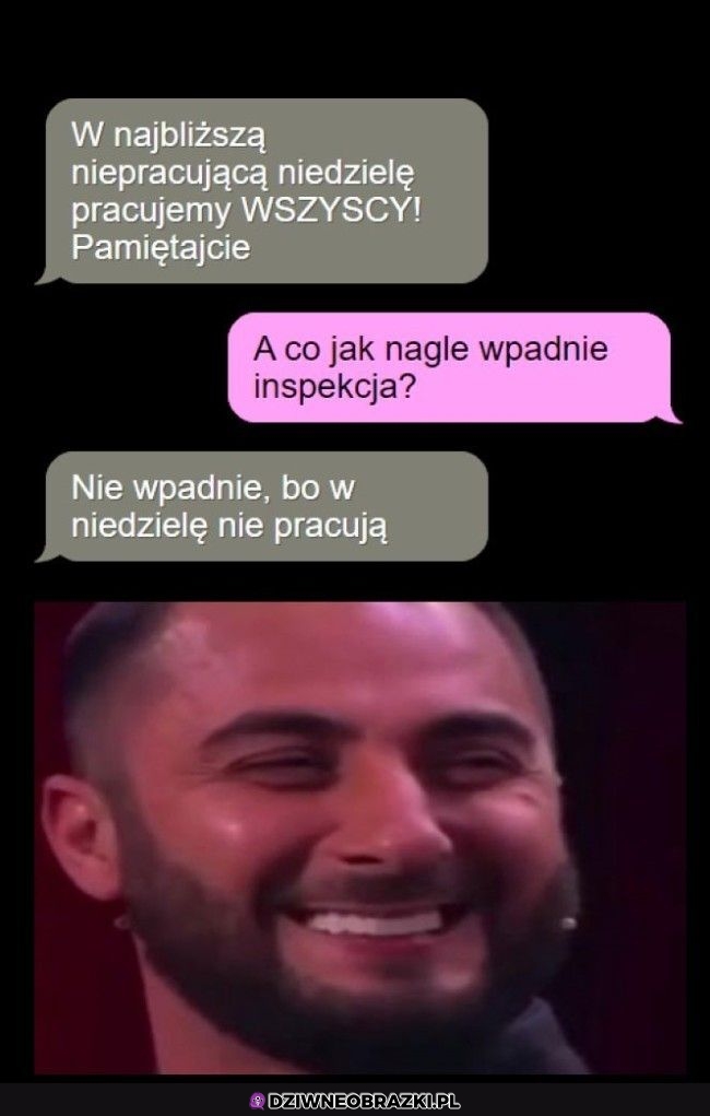 Praca w niedzielę