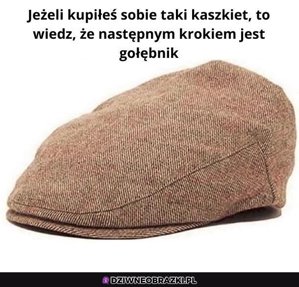 Kaszkiet gołębiarza