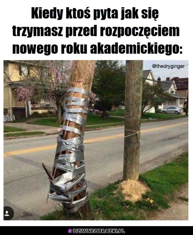 Jakoś się trzymam