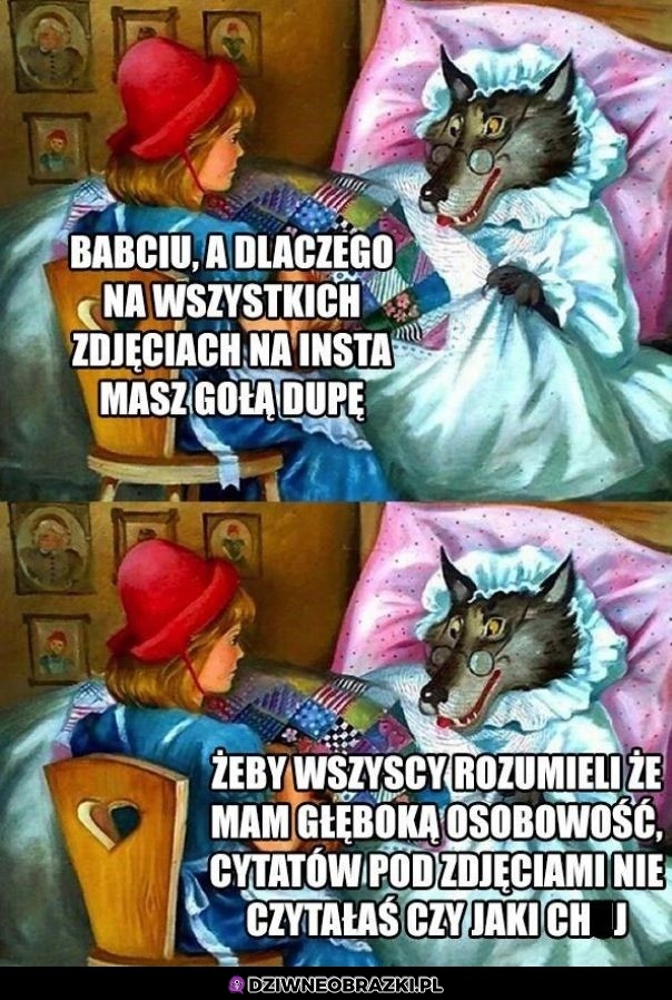 A dlaczego ma to na insta?
