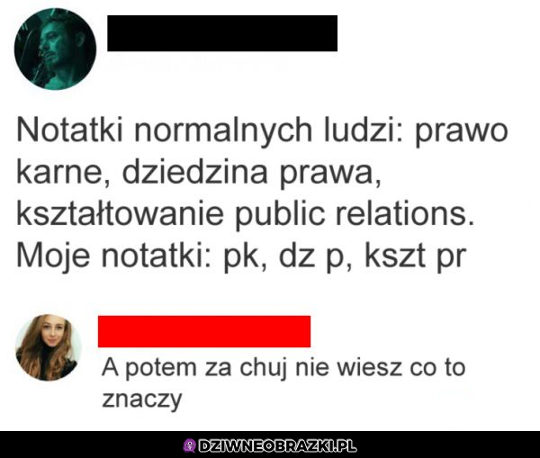 Kiedy chcesz sobie ułatwić...