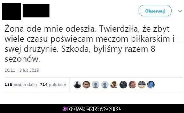 Przynajmniej ma pasje