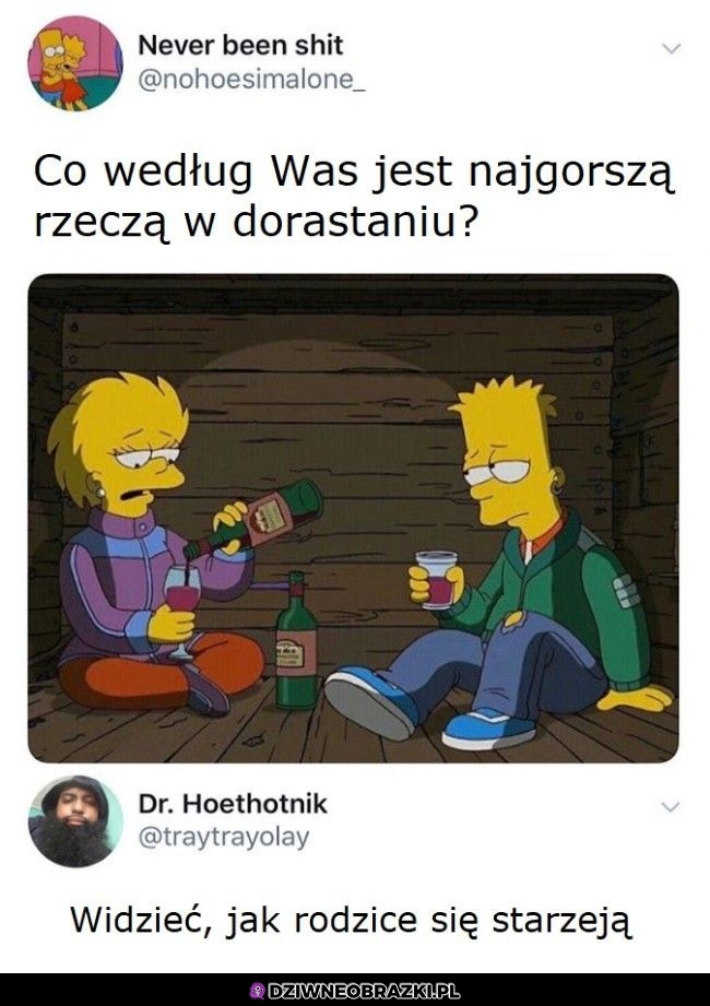 Najgorsza rzecz w dorastaniu