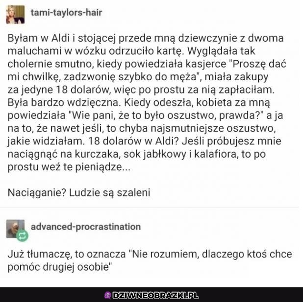 Takie naciąganie