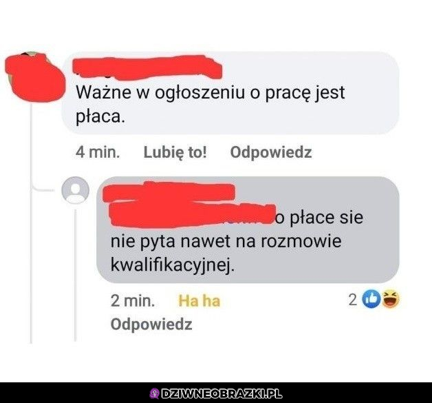 Pracuje się dla idei