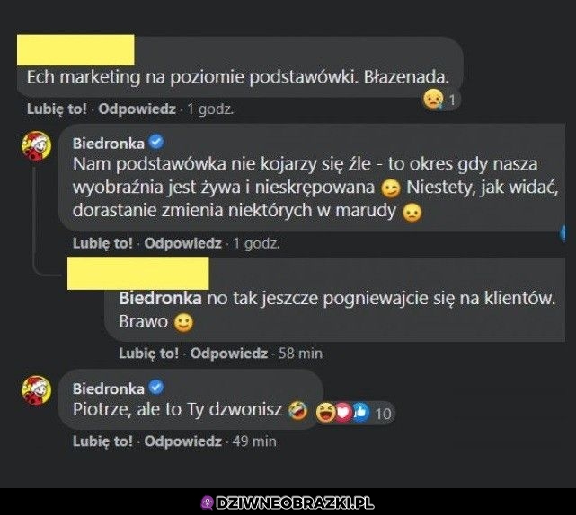 Zaorany przez Biedrę