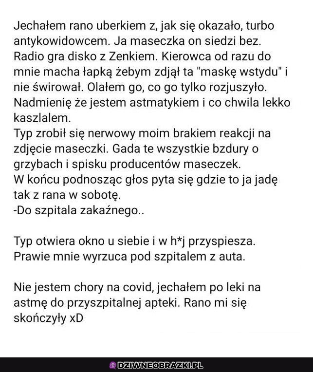 Chyba mu się ciepło zrobiło