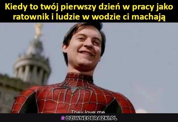 Pierwszy dzień jako ratownik