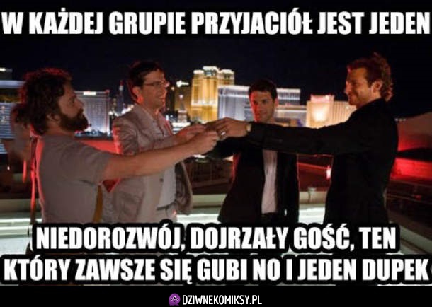 Grupka przyjaciół