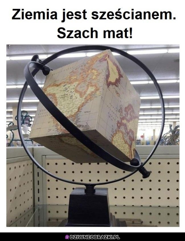 Ziemia to sześcian