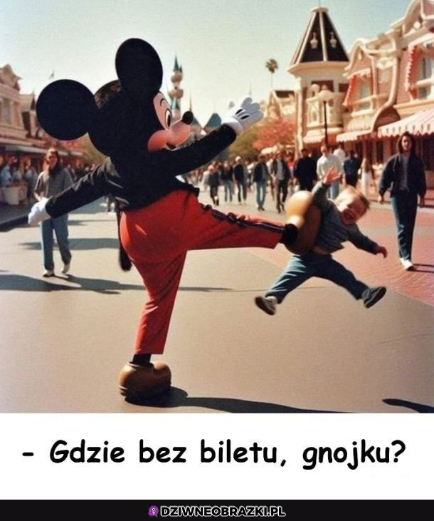 Kiedyś w Disneylandzie