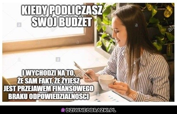 Podliczanie budżetu takie jest