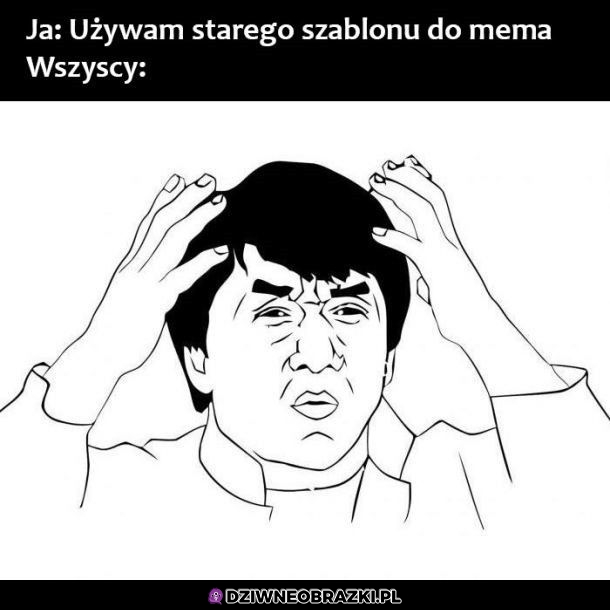 Jak to stary szablon