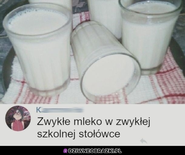 Dziwne mleko